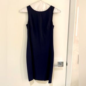 Theory Betty Sheath Dress in Sevona Wool